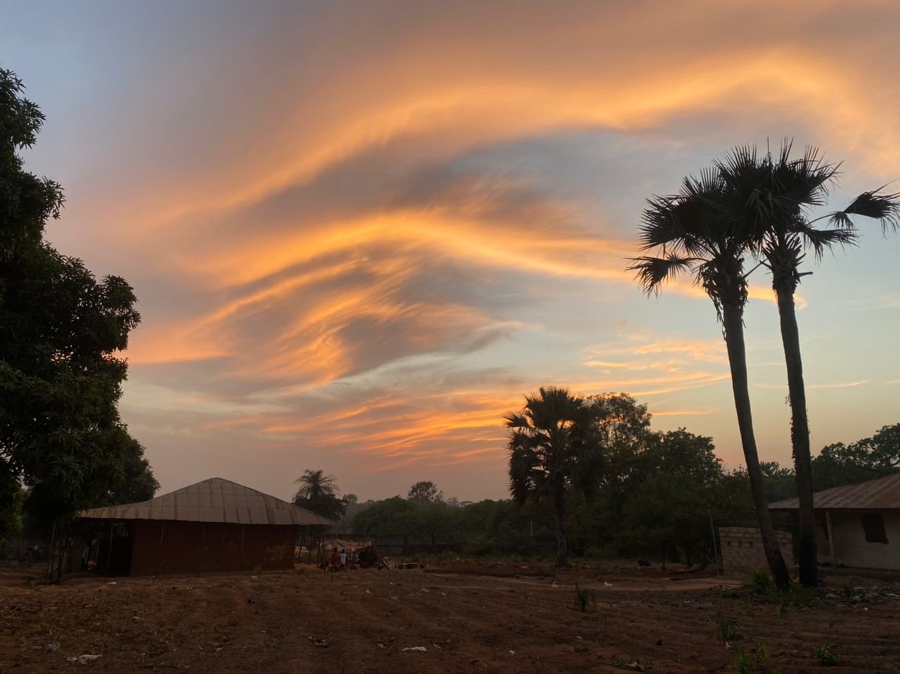 Atardecer en África