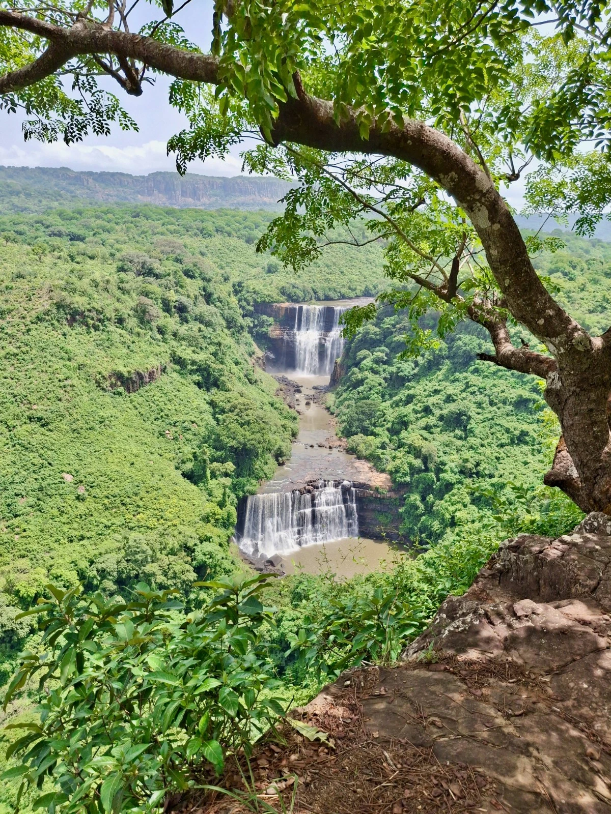Cascada en África